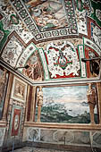 Tivoli, villa d'Este, affreschi della sala di No.